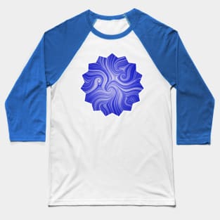 Electric Field Art LVII Baseball T-Shirt